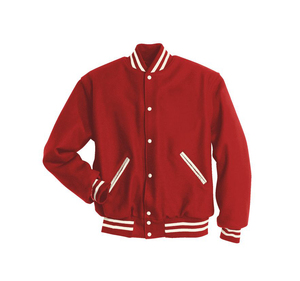 Chaqueta universitaria de alta calidad unisex personalizable transpirable de talla grande ropa de calle de invierno con cremallera chaqueta de béisbol universitaria para hombres - Product Image 4