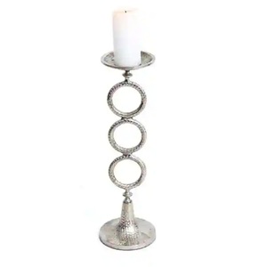 เชิงเทียนชาตกแต่งห้องนั่งเล่นเชิงเทียนดีไซน์หรูหราเชิงเทียนโลหะสำเร็จรูปแบบโบราณสไตล์ไม่เหมือนใคร - Product Image 2