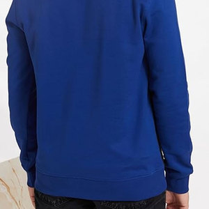 Custom Wholesale Long Sleeve <b>Men</b> Top <b>Pullover</b> Crew Neck High Quality <b>Men</b> Sweatshirt In Stock - Product Image 6