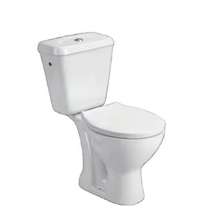 Recién llegado 2024 Asia Este Europa Dual Flush P Trap Wash Down 2 piezas Inodoro Wc Water ClosetMi Inodoro con inodoro con lavabo - Product Image 1