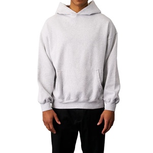 Sweat à capuche zippé sur mesure 100 % coton pour homme, avec poche avant, cordon de serrage, coupe-vent, respirant, style urbain streetwear - Product Image 1