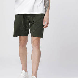 กางเกงขาสั้นผู้ชายสไตล์ใหม่ สีพื้น คุณภาพสูง พรีเมียม เป็นมิตรกับสิ่งแวดล้อม สวมใส่สบาย ยืดหยุ่น ระดับเอวกลาง บริการ OEM ระบายอากาศ แห้งเร็ว - Product Image 5