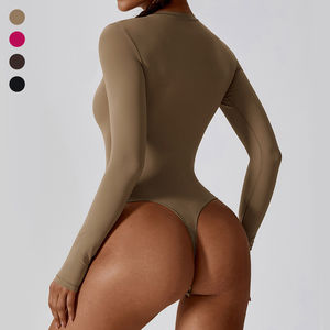 Combinaison sexy pour femmes, sans manches, en lycra de haute qualité, contrôle du ventre, sans couture, streetwear, vêtements de sport - Product Image 5