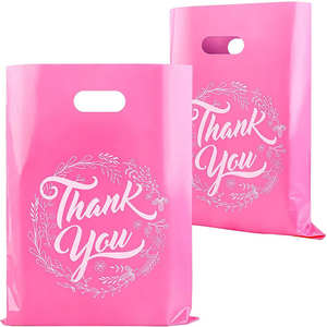 Bolsa de Compras de Plástico con Impresión Personalizada y Troquelado - Product Image 1