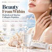 Poudre de peptides de collagène marin hydrolysé 90% – Ingrédient en vrac de protéines de collagène de poisson pour la beauté et la nutrition de la peau