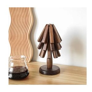 Woody24into7 Reclaimed Wood Light <b>Weight</b> Dishwasher Safe Drink Pads - Product Image 1