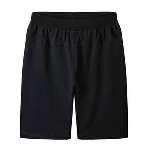 กางเกงขาสั้นออกกำลังกายผู้ชายราคาถูกปี 2025 แห้งเร็ว มีเชือกผูก เอวสองชั้น ระบายอากาศได้ดี สวมใส่สบาย ผ้าฝ้าย 100% สีพื้น สำหรับวิ่งจ๊อกกิ้ง - Product Image 3