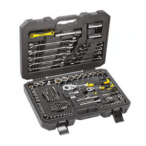 Pour Stanley, jeu de clés à cliquet et douilles de 1/4'' et 1/2'', 175 pièces, ensembles d'outils - Product Image 2