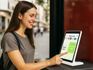 Máy Tính Để Bàn L Hình Dạng Quảng Cáo Chơi Android Máy Tính Bảng 10Inch Android 13 Wifi 6 Bt 5.4 DC Điện Máy Tính Bảng Dọc Màn Hình Cảm Ứng Máy Tính Bảng PC - Product Image 5