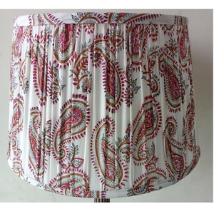 Pantalla de lámpara de algodón suave hecha a mano para iluminación suave, ambiente relajante, lámparas de mesita de noche, lámparas de pie, cubiertas de luz de pared - Product Image 1