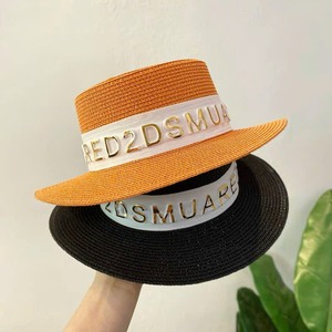 2025 Elegant Classic Style Wide-Brimmed <b>Straw</b> <b>Hat</b> for <b>Women</b> Fashionable Lace for Beach Travel Casual for Summer Kids Size - Product Image 3