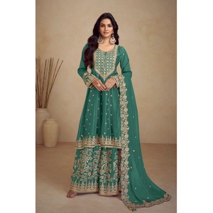 Fabricación de estilo indio y pakistaní y precio al por mayor Ropa DE BODA Traje Salwar Kameez para damas Ropa de desgaste - Product Image 1