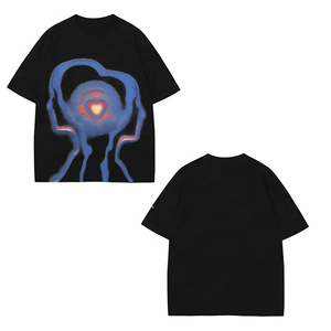 Camisetas extragrandes de algodón 100% para hombre de marca propia Polos serigrafiados lavados vintage con logotipo personalizado estilo formal - Product Image 1