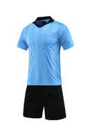 Maillots d'Arbitre de Football Neufs de Qualité Supérieure pour Hommes, Maillots d'Arbitre de Soccer à Séchage Rapide, Uniformes d'Arbitre en Gros