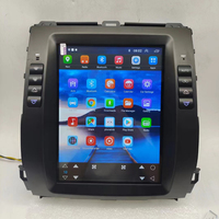CARUPEZ Autoradio Android 10,4 pouces avec GPS, carte SD, 1 an de garantie pour Land Cruiser Prado Lexus GX470 2002-2009, écran tactile, CarPlay
