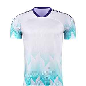 Top Grade En Gros Personnaliser Logo Conception Football Uniforme Joueur Maillot Respirant Classique Football Chemises À Séchage Rapide Football Porter - Product Image 3