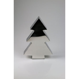 Merry Shine Metal Display Metal Ornamento Escultura Elegante y Durable Holiday Display Piece - Product Image 2