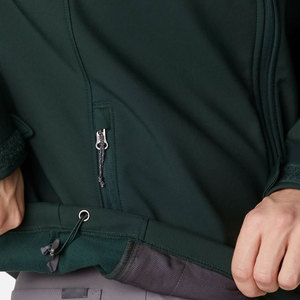 Marque qualité Softshell veste à capuche tenue décontracté pour l'hiver Streetwear doux respirant solide - Product Image 6