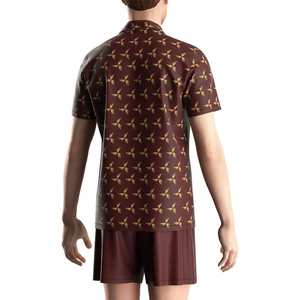 เสื้อโปโลแขนสั้นขนาดใหญ่พิเศษแบบแห้งเร็วออกแบบได้ตามต้องการมีปกเสื้อปักโลโก้ของทีมชุดทำงาน - Product Image 6