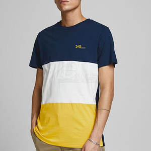 T-shirts de travail pour hommes de couleur unie - 100% coton, durables et respirants, séchage rapide, design personnalisable - Product Image 2