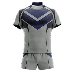 Venta al por mayor de camisetas de rugby transpirables de diseño personalizado, ropa deportiva para hombres y adultos, camisetas de uniforme sublimado, ropa de fútbol al por mayor - Product Image 3