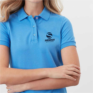 Nueva Camiseta Polo de Verano para Mujer, Casual, Ajustada, de Color Sólido, 100% Algodón, Transpirable y Ligera - Product Image 2