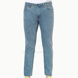 Jeans décontractés pour hommes de haute qualité pantalons salopette légère conception d'impression 100% coton taille moyenne derniers services OEM de mode de rue haute - Product Image 2