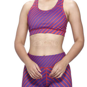 Recién llegado, conjunto de Yoga de entrenamiento para mujer hecho a medida, media pieza de 2 piezas, Material transpirable sólido, cintura elástica, opciones de talla grande - Product Image 5