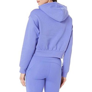 Fournisseur en gros de sweats à capuche courts pour femmes de haute qualité, décontractés et streetwear - Product Image 2