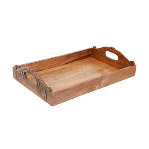 Bandeja de Servicio de Madera Clásica Moderna y Ecológica para el Hogar y la Cocina, Apta para Lavavajillas, Duradera, 100 Piezas MOQ - Product Image 2