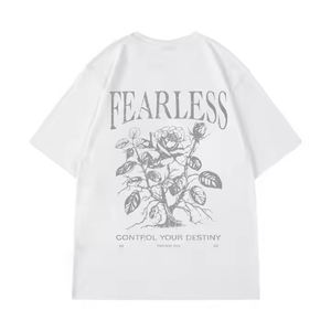 T-shirt unisexe 100% coton délavé à l'acide haute qualité en satin 220GSM poids lourd à manches courtes avec logo personnalisé sérigraphie Vintage ODM - Product Image 2