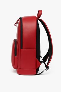 Sac à dos en cuir véritable pour femmes avec poche avant, idéal pour l'école, l'université et les voyages - Product Image 3