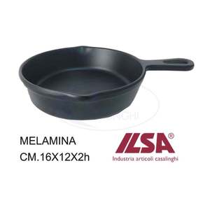 Pentola Ilsa Nera in Melamina 11x11x3h cm - Product Image 1