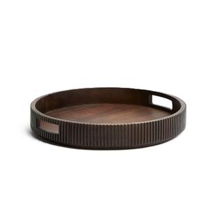 Top Selling Vintage Design Modern Style Mango <b>Wood</b> Serving Tray with Metal Handle Customized Size Shape <b>Colour</b> - Product Image 4