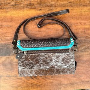 Cartera tallada, funda de teléfono de embrague, elegante cuero mecanizado a mano, multiusos, cuero occidental, nueva llegada, cartera, multiusos para mujer - Product Image 4