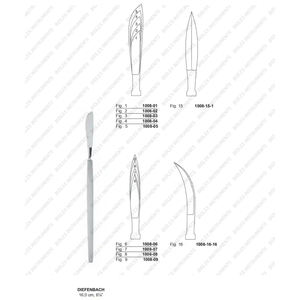 มีดผ่าตัดของ Dieffenbach CE ได้รับการรับรองจากเครื่องมือผ่าตัด bilex - Product Image 3