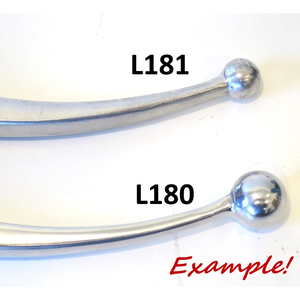 Embrague de bola de tipo grande original / palanca de freno delantero Lambretta GP/DL (+ adaptador) S3) - Product Image 3