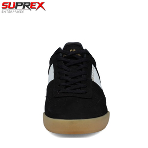 SUPREX ENTERPRISES Baskets Dover noires et gommeuses à lacets, anti-odeur, légères, respirantes, chaussures décontractées pour hommes - Product Image 4