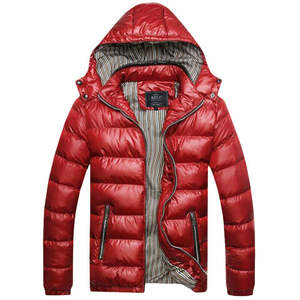 Vente en gros de veste bulle avec logo personnalisé pour hommes vêtements d'extérieur chauds avec fermeture à glissière en toile Service OEM disponible - Product Image 6