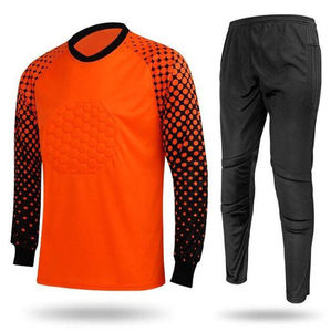 Kit de Maillot d'Entraînement de Gardien de But Complet pour Hommes OEM, Uniformes Personnalisables pour Adultes, Tenue de Football Imprimée Anti-Bactérienne, Prix Raisonnable - Product Image 3