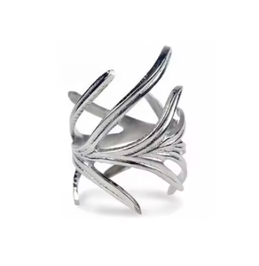 Anneaux de serviette en métal élégants porte-rouleau de mouchoirs attrayants mariages fêtes ronds de serviette en papier à un prix abordable - Product Image 4