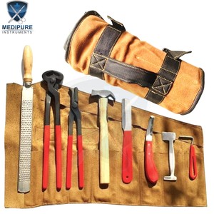 Kit de herramientas para herradores veterinarios, juego completo de recorte y cuidado de pezuñas de caballos, equipo de herradores ecuestres, herramientas de mantenimiento de pezuñas - Product Image 6