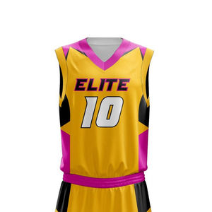 Uniformes de baloncesto personalizables de alta calidad Diseño transpirable e impreso Conjuntos de talla grande a un precio razonable para la venta - Product Image 4