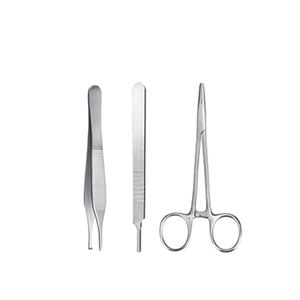 ชุดเครื่องมือแพทย์ผ่าตัดแบบใช้ซ้ำได้สำหรับถอดไหมเย็บแผลทำจากสแตนเลส - Product Image 2