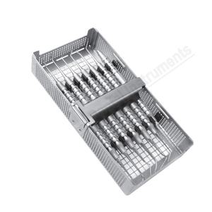 Ensemble d'instruments dentaires endodontiques en acier inoxydable, kit d'instruments manuels, outils professionnels pour dentistes, certifié CE, fabricant pakistanais ZOHA - Product Image 1