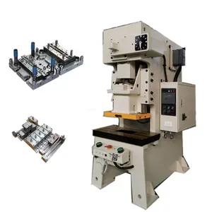 Hot Sale Single Crank Punching Machine Stamping Machine Steel Frame Power Press Machine For Metal Parts Manufacturing