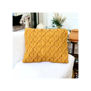 Vente chaude moutarde macramé taie d'oreiller Boho coussin décoratif pour la maison et l'hôtel pour le salon - Product Image 3