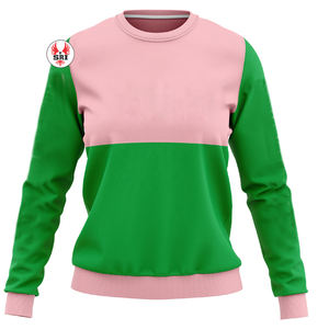 Alpha |   Kapa |   Sweat-shirt Alpha avec broderie grecque, col rond, sur mesure pour femmes |   Sweat-shirt en molleton de coton brodé pour femme de la sororité - Product Image 3