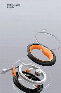 Correa para perros pequeños y medianos, versión Lite, correa retráctil, entrenamiento, correr, seguridad, correas para perros, cuerdas para perros pequeños y medianos - Product Image 3