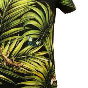 เสื้อยืดซับลิเมชั่นผ้าฝ้ายแท้ 100% สำหรับผู้ชาย ทรงหลวม คุณภาพดีที่สุด ดีไซน์ไม่ซ้ำใคร สไตล์เสื้อผ้าฤดูร้อน เสื้อยืดซับลิเมชั่นผู้ชาย - Product Image 2